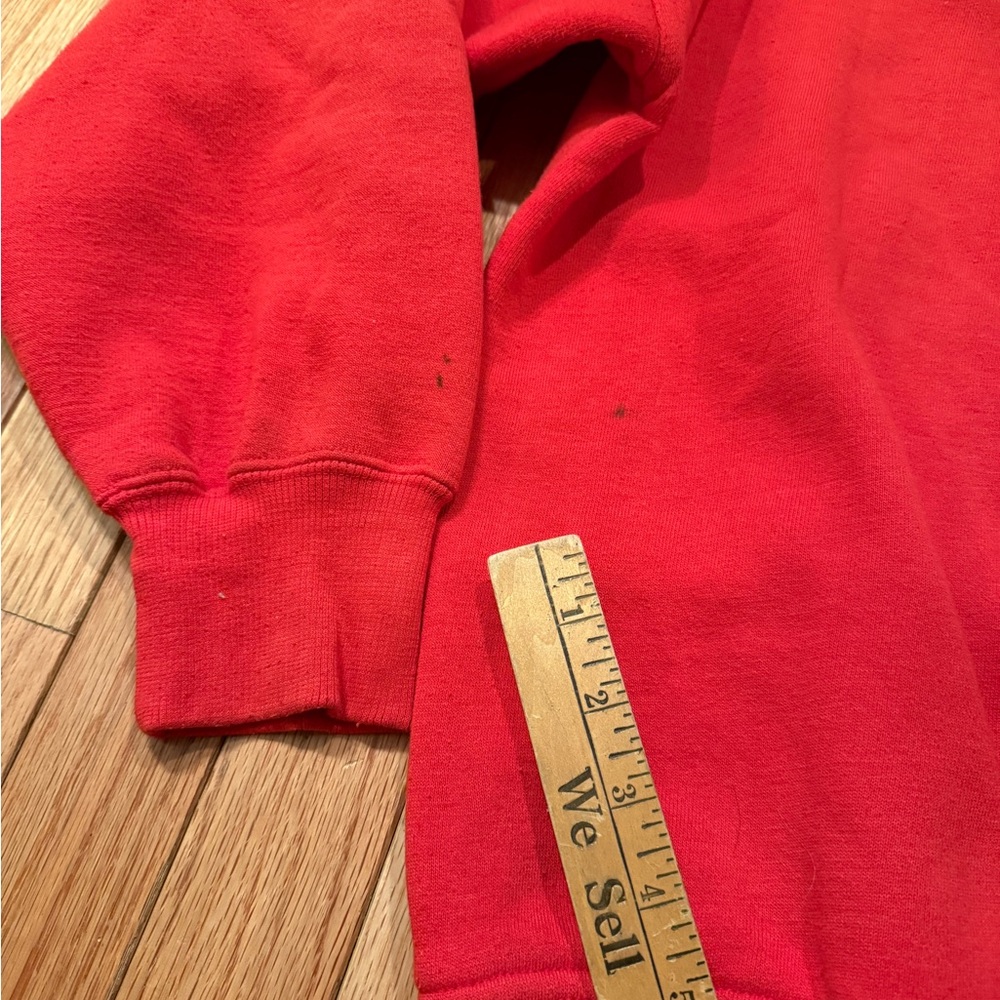 VTG Red Golf Graphic Sweatshirt Preppy Country Club - Picture 6 of 6